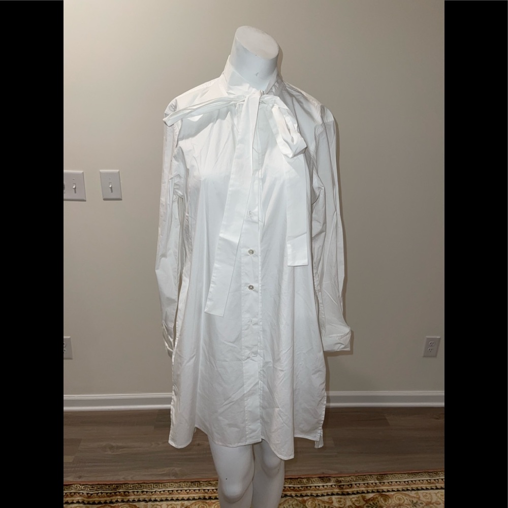 LAREIDA 
white shirt dress